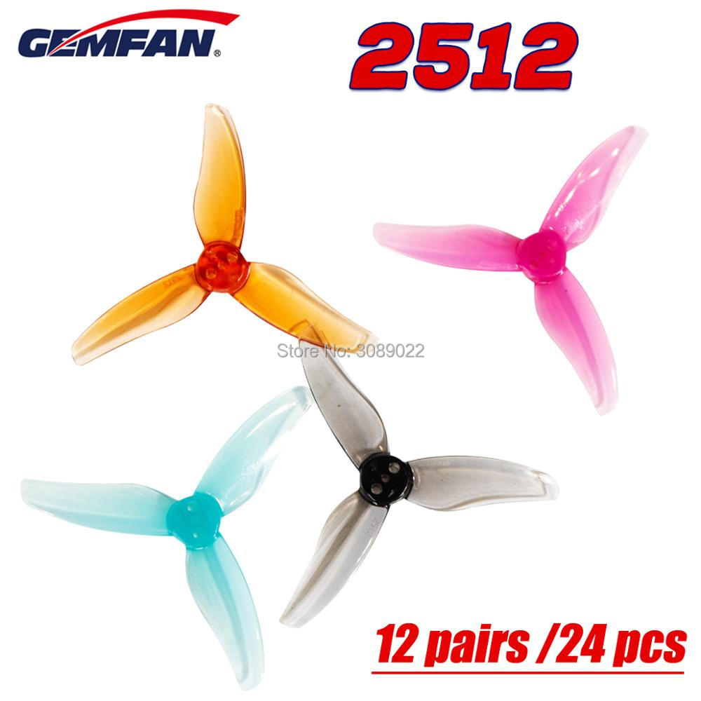 Rc Helicopter Blade - 24 Pcs/12 Pasang Gemfan Badai 2512