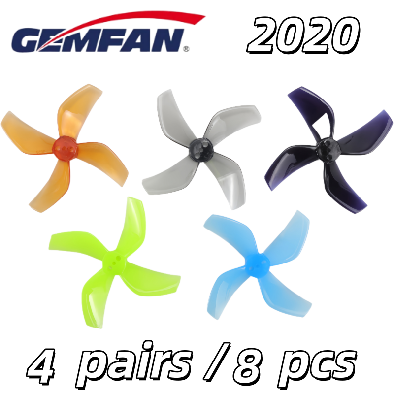 4 Pasang 8 Buah GEMFAN D51 202 - Rc Helicopter Blade ulasan dan harga